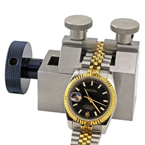 rolex link removal tool|Rolex jubilee bracelet link removal.